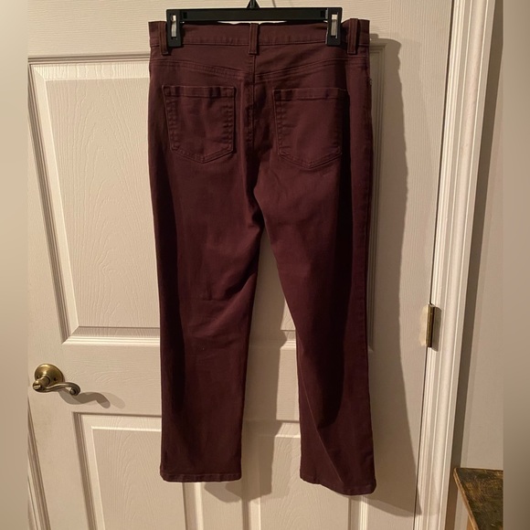 Gloria Vanderbilt Denim - Gloria Vanderbilt Amanda jeans women’s size 10 petite Maroon